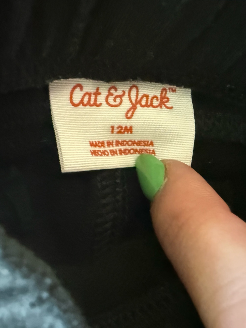 Carter’s + Cat & Jack 12M Jeggings Pants Lot of 2 - Picture 10 of 10